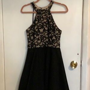 Black cocktail dress